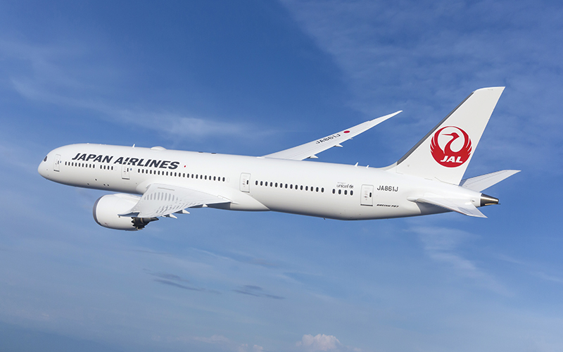 Japan Airlines Boeing 787-9 Dreamliner